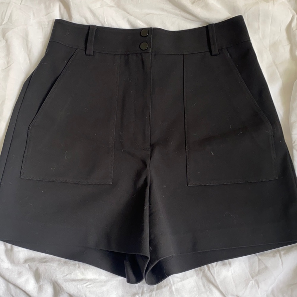 Tibi Black Shorts